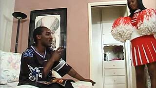 fuck these young black cheerleaders with huge cocks part 2