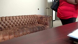 ow fuck this thick ebony bbw peaches screams in pain as massive white cock brutally stretches her fat ass in casting