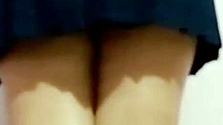 Step-niece's short school skirts finally lead to homemade fun after years