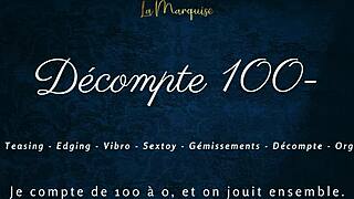 french joi countdown audio jerk off