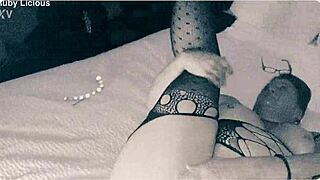 Juicy rubii milf masturbates her shaved cheating pussy again homemade wet solo ass play