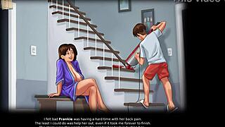 amateurs dive into erotic homemade summertime saga vibes