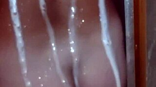 caught stepsister showering perfect tits ass body tempts wildly