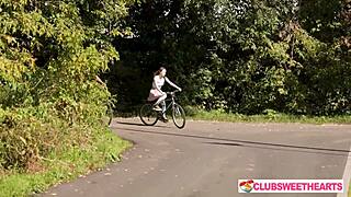 sporty 18yo dakota doll rides alison lip in juicy lesbian scissoring room fuck