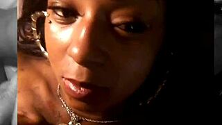 Titfuck Music Video with Oiled Big Black Cock Tits