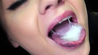 how many cumshots can you handle from our gloryhole sluts?