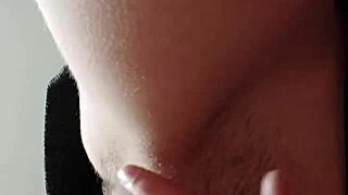 Watch me finger my hairy pussy so hard until i squirt and cum all over?