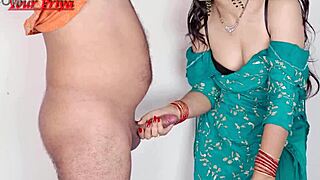 Father-in-Law Demands Horny Footjob Handjob Session