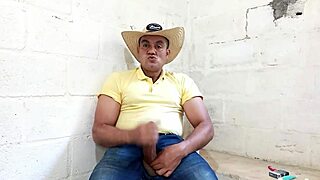 yuri gaúcho's thick brazilian bear cock erupts huge load pov handjob