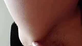 Watch me finger my hairy pussy so hard until i squirt and cum all over?