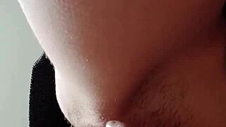 Watch me finger my hairy pussy so hard until i squirt and cum all over?