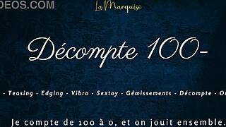 french joi countdown audio jerk off