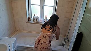 latina wife calls handyman for hot tub fix, he bends her over instead