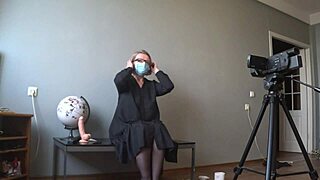 Intense Thrill Recording Anal-Vaginal with Mature PAWG Teacher