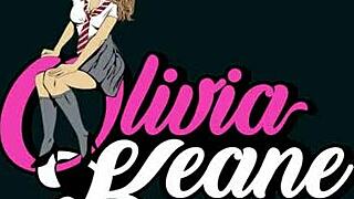 Naughty college student bares ass for firm suggestive spanks