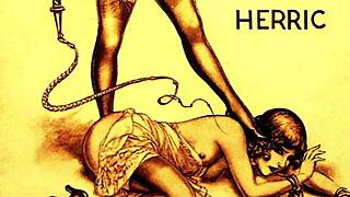 Vintage Erotic Drawings Capture Antique Retro Passion