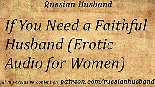Listen to Sexy Russian Wife Moan in Erotic Husband Roleplay Audio