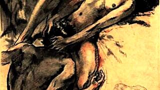 Vintage Erotic Drawings Capture Antique Retro Passion