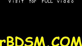 beauty's tight fuck holes compete in rough bondage pounding contest