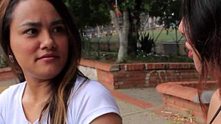 Gym training with busty beauties twists into steamy threesome fun