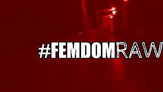 oh man this redhead femdom domina demands total feet obedience and pussy licking worship