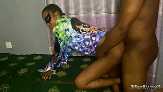 sexy petite stepsis craves some thick cock before bed with her curvy ebony ass up