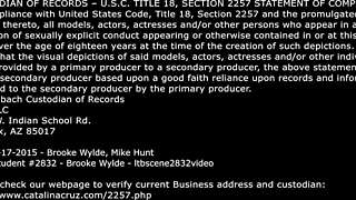 Licensed to Blow! Brooke Wylde's Cute Busty Tits Ride Huge Cock Wild