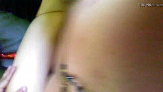 This couple's homemade vid shows mature wife riding big cock tight pussy