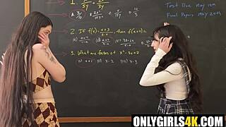 daisy ronnie violet daydream about classmate lesbian ass licking and tit sucking 😘👭