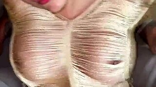 Colombian Latina Prostitute Creampie Outdoor Public Blowjob on Monster Cock