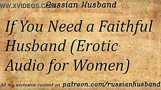 Listen to Sexy Russian Wife Moan in Erotic Husband Roleplay Audio