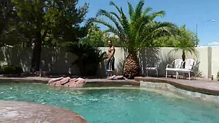 nikki lately teases with puerto rock's monster interracial cock