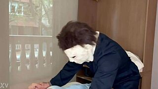 Neighbor Sneaks Into The House Masked Surprising Blondie Fesser