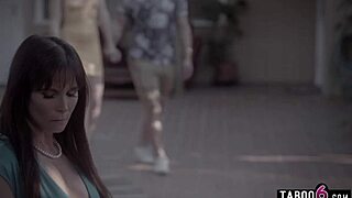 Stepmom Syren De Mer Fucks Stepson And GF Nikki Sweet Home Movie Tradition!