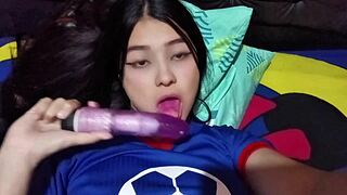 waited for cuck to leave then gave my wet pussy to huge cock real homemade!