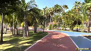 johntronx picks up innocent petite asian teen 18+ bends her over for creampie in room