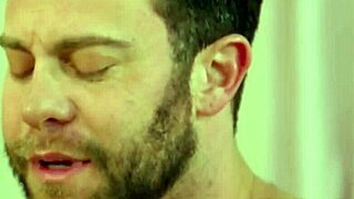 Busty Brunette Masseuse Sucks Seth Gamble's Dick Covered in Nuru Gel!