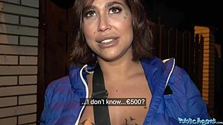 Public Agent Spunks Thick Load on Heidi Van Horny's Dripping Wet Pussy After Doggystyle