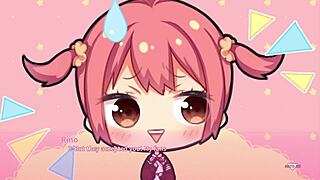 Rino's route unfolds with monster cock creampie in hentai part 44