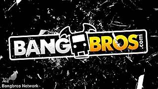 Sara's Shaved Pussy Pounded Hard With Deepthroat Action