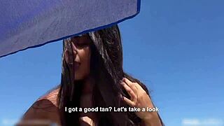 Fablazed's Brazilian Beach Vlog Big Ass Blowjob Spread