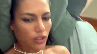 apolonia's so horny she fingers her tight wet pussy hard