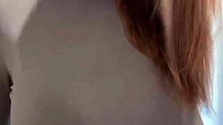 Stepmom milf massages milky natural tits boobs masturbates orgasms amateur webcam brunette big tits?