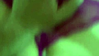 curvy latina bends fat ass over for doggystyle pounding