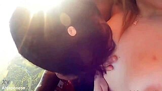 heart pounding as huge cocked hubby fucks tiny waist brazilian bodybuilder bareback anal