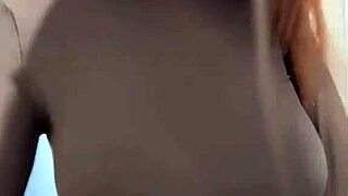 Stepmom milf massages milky natural tits boobs masturbates orgasms amateur webcam brunette big tits?