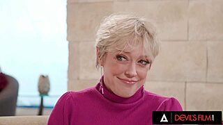 Devils film busty milf dee williams titty fuck deepthroat doggystyle while stepson watches naughty