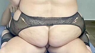 real bbw housewife rides huge cock gets ripped clothes massive creampies drippin wet satisfaction