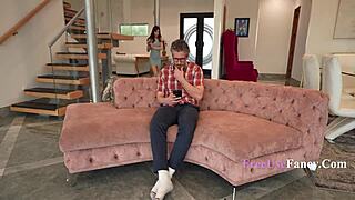 boyfriend shares anxious teen girlfriend free use cfnm cheating taboo daddy friend fucks sons gf