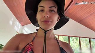 Fablazed's Brazilian Beach Vlog Big Ass Blowjob Spread